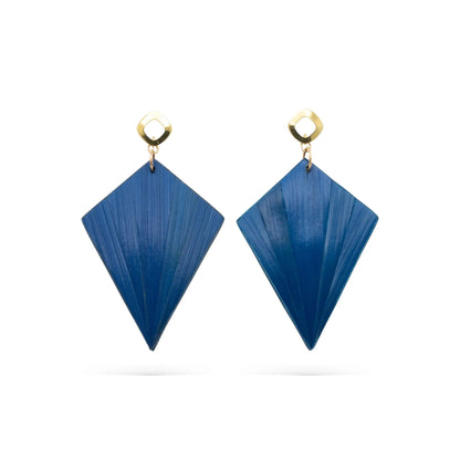 Diamantea earrings - Sapphire blue