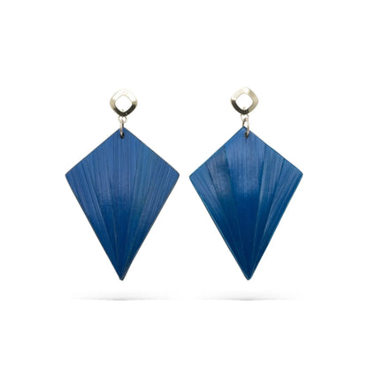 Diamantea earrings - Sapphire blue