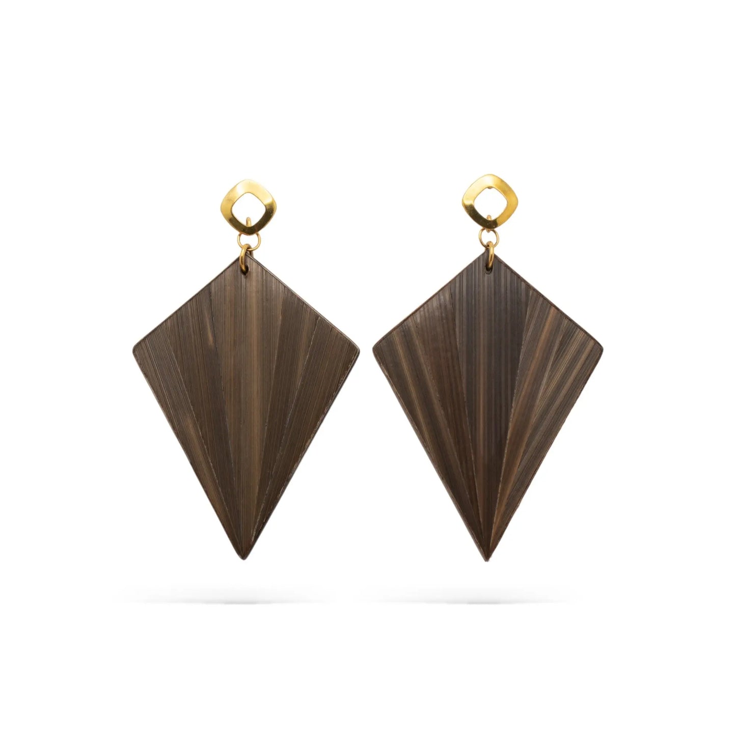 Diamantea earrings - Chocolate