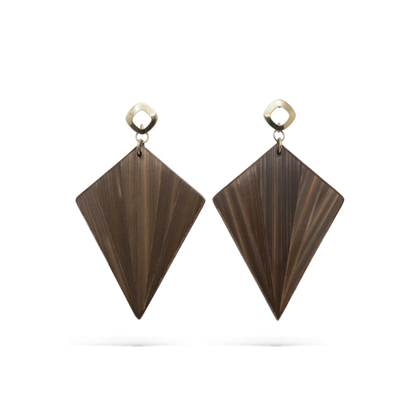 Diamantea earrings - Chocolate