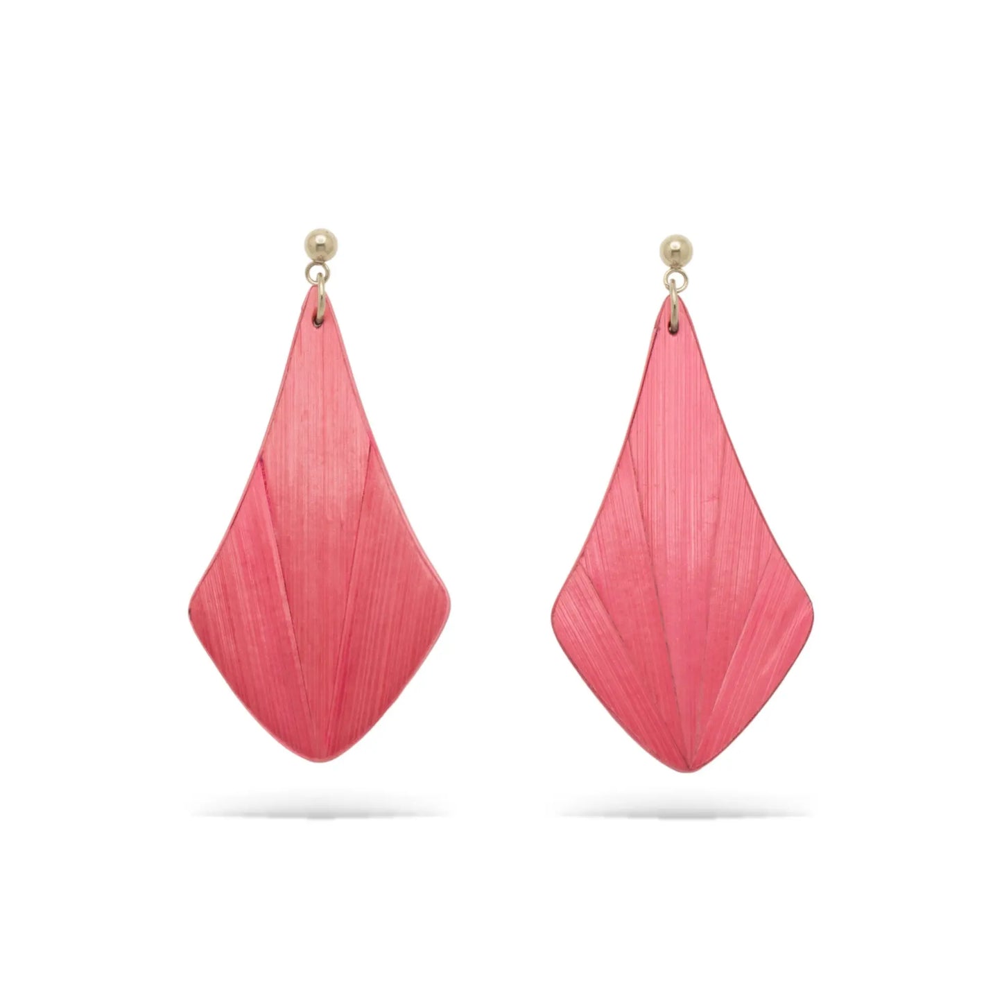 Boucles d'oreilles Euria - Rose saumon Isabelle Vermont