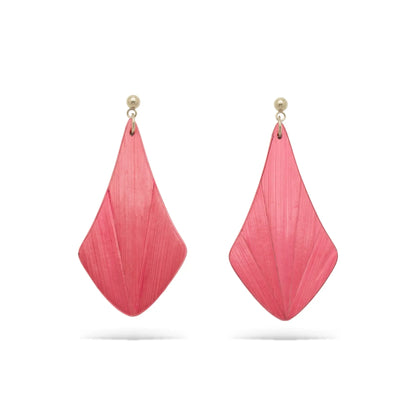 Boucles d'oreilles Euria - Rose saumon Isabelle Vermont